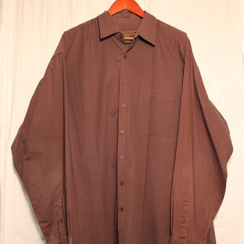 Men's George Forman 3XL Tall Button Down Shirt